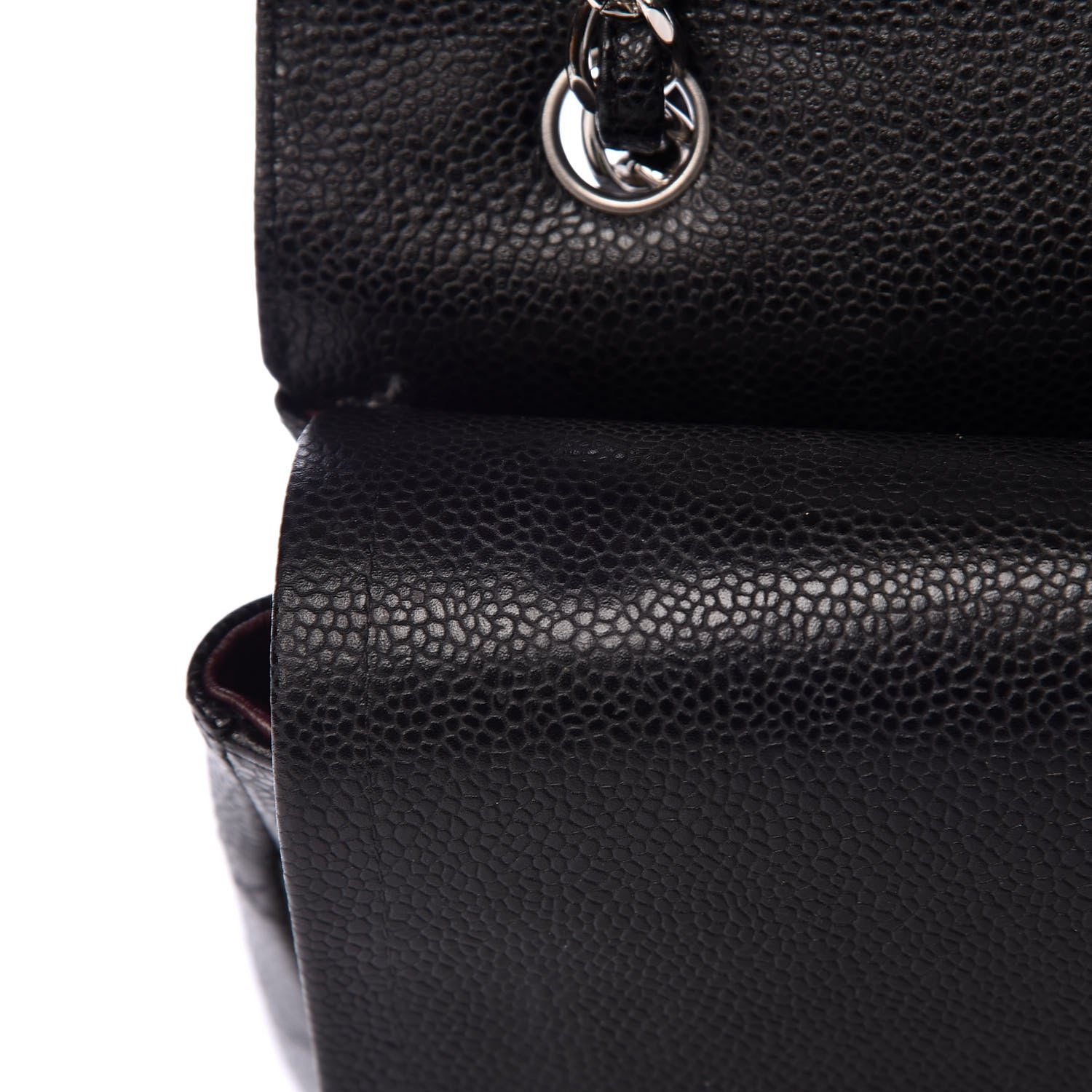 Chanel Caviar Quilted Maxi Double Flap Black 13 of 15