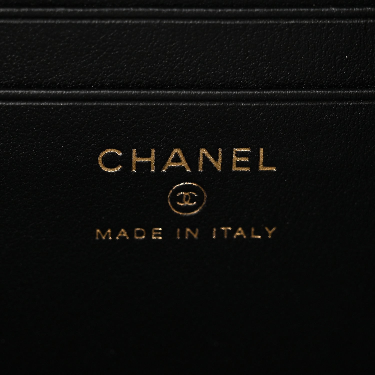 Chanel Caviar Quilted CC Filigree Vanity Clutch With Chain Black 6 of 10