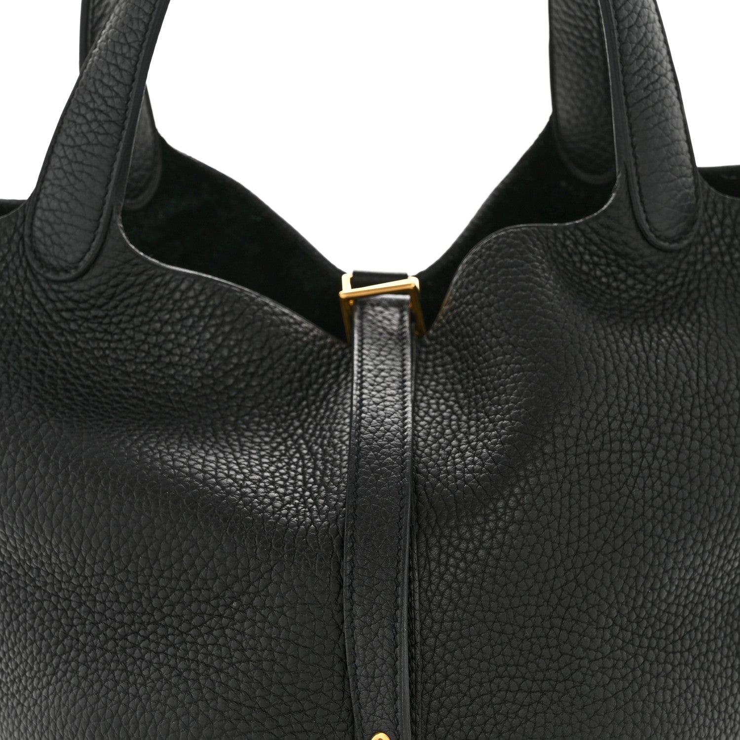 Hermes Taurillon Clemence Picotin Lock 22 MM Black 8 of 11