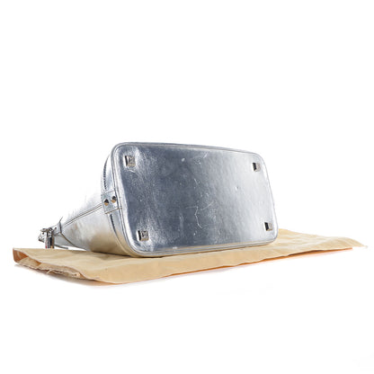 Louis Vuitton Suhali Lockit MM Silver 4 of 7
