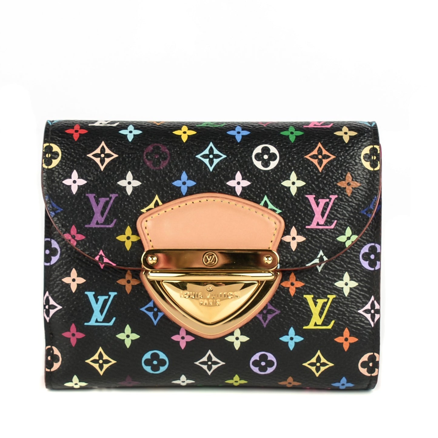 Monogram Multicolor Joey Wallet Black Grenade