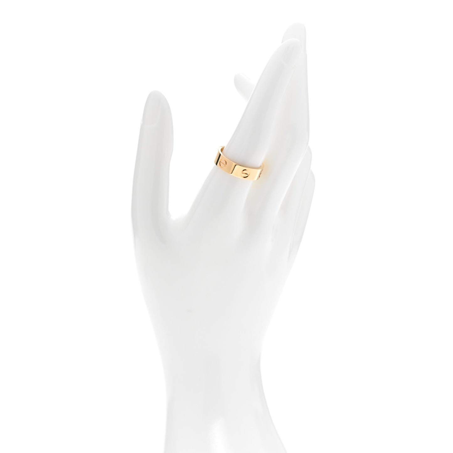 18K Yellow Gold 5.5mm LOVE Ring 58 8.25
