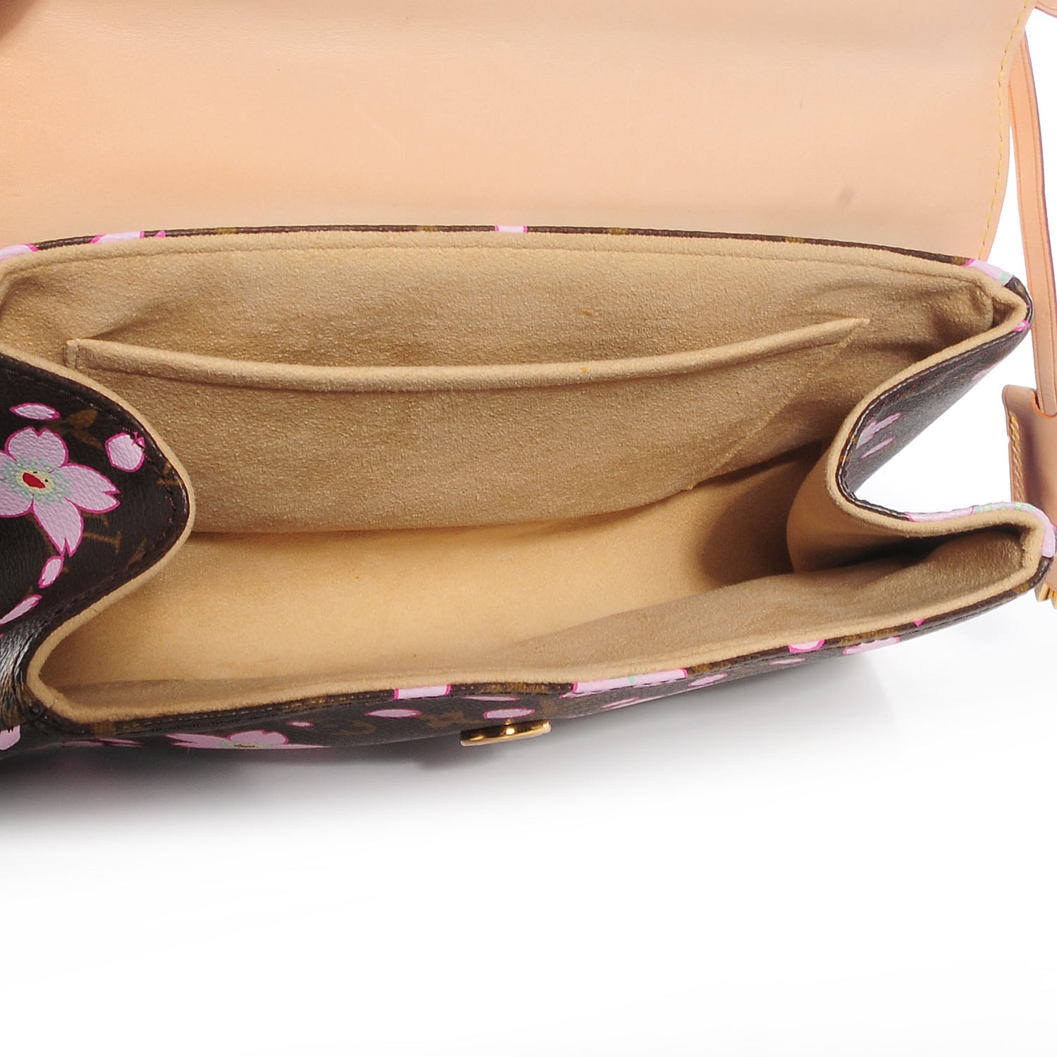 Louis Vuitton Monogram Cherry Blossom Sac Retro Bag Brown 5 of 7