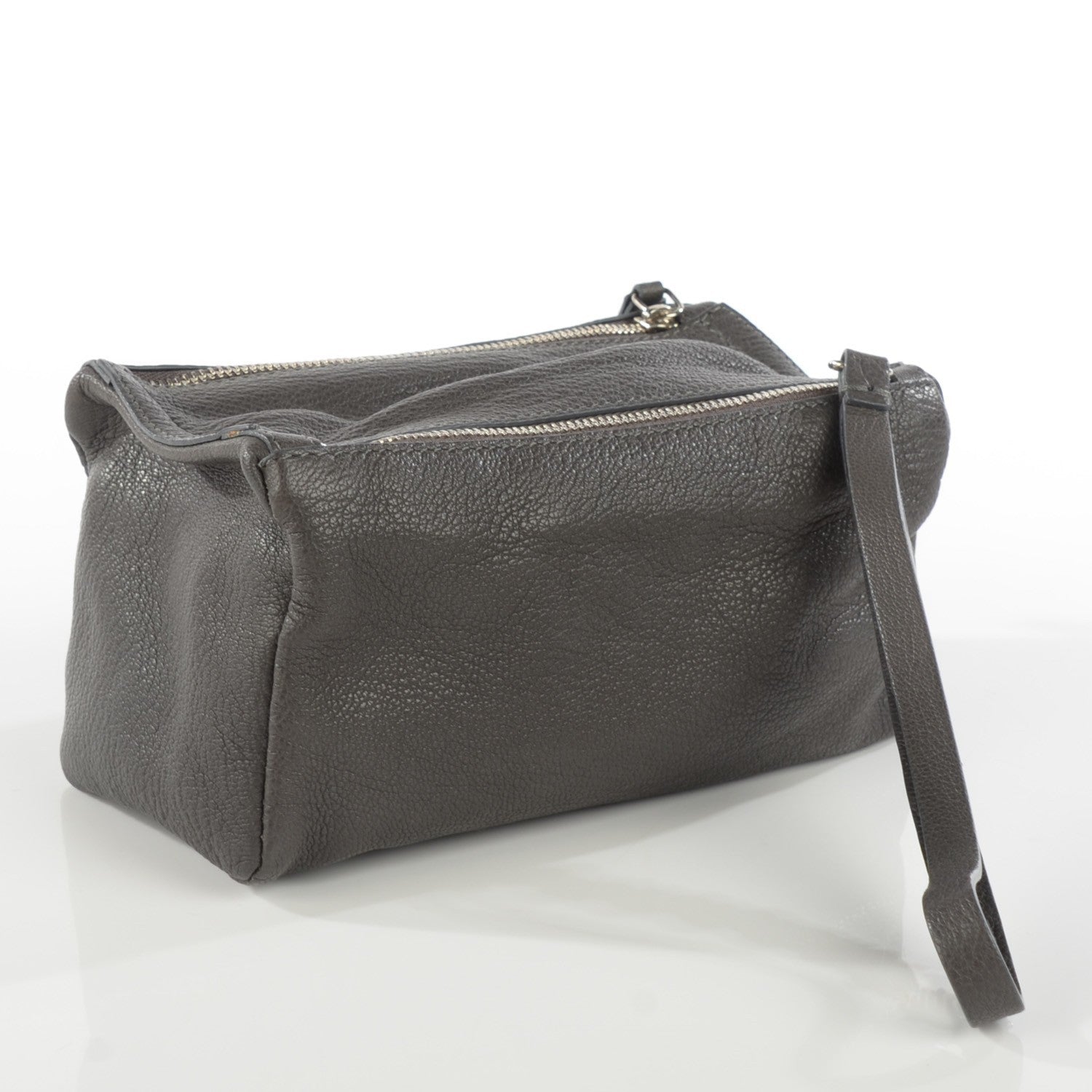 Givenchy Sugar Goatskin Pandora Wristlet Elephant Grey 3 of 8