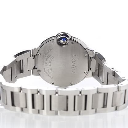 Cartier Stainless Steel 33mm Ballon Bleu De Quartz Watch 5 of 7