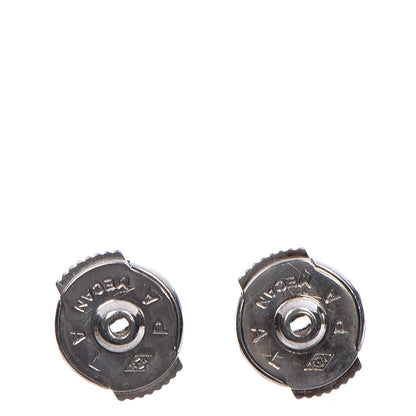 Hermes Sterling Silver Mini Clous Hoop Earrings 3 of 6