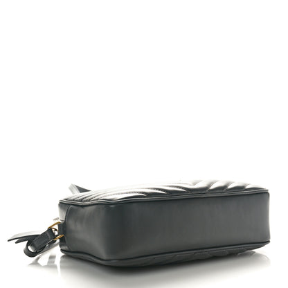 Saint Laurent Calfskin Matelasse Monogram Lou Camera Bag Storm 4 of 10