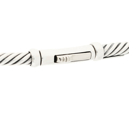 David Yurman Sterling Silver 14K Yellow Gold Metro Collar Necklace 5 of 5