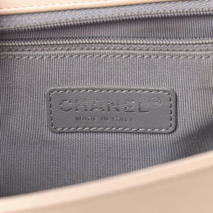 Chanel Calfskin Double Stitch Large Boy Flap Beige 6 of 21