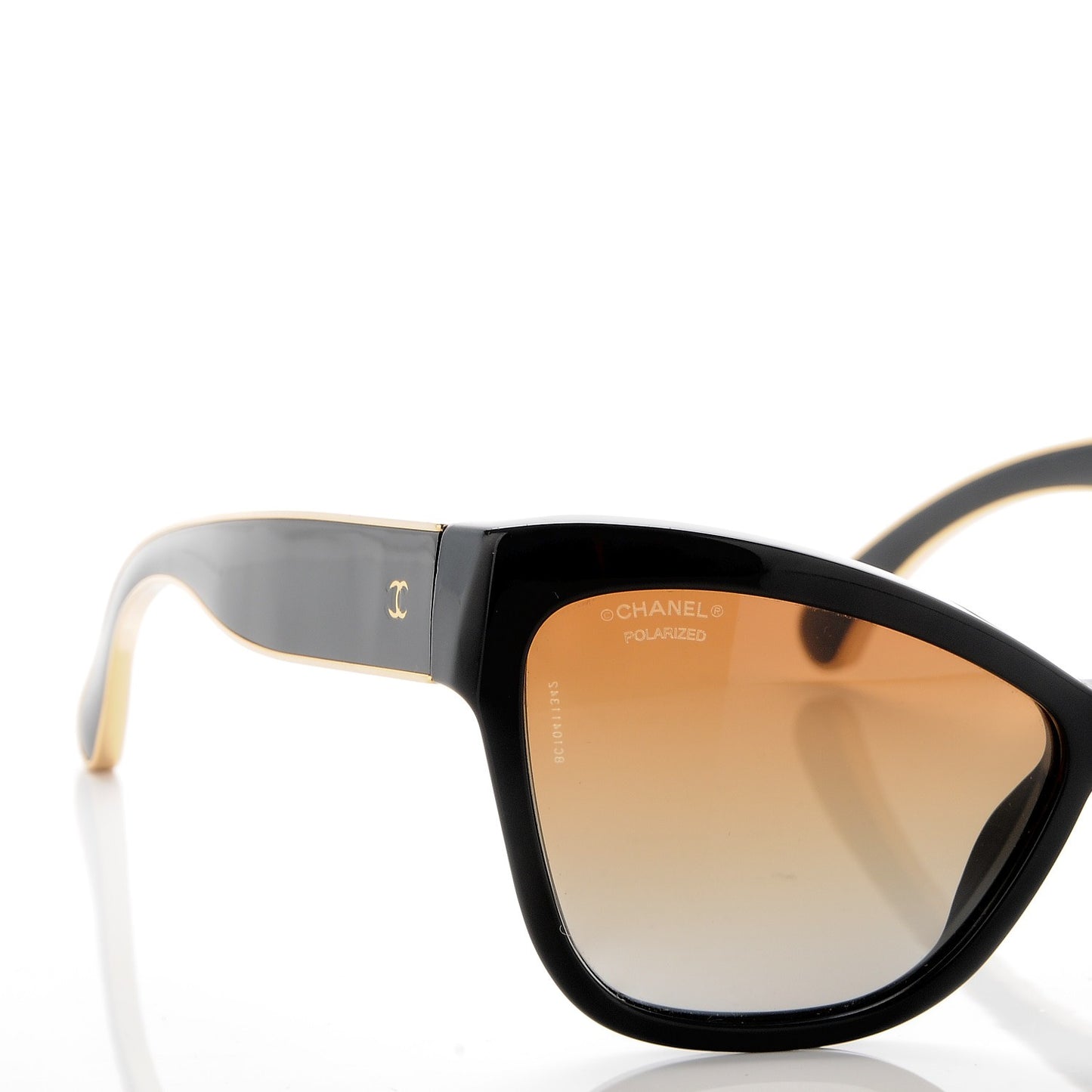 Acetate CC Cat Eye Sunglasses 5271 Black