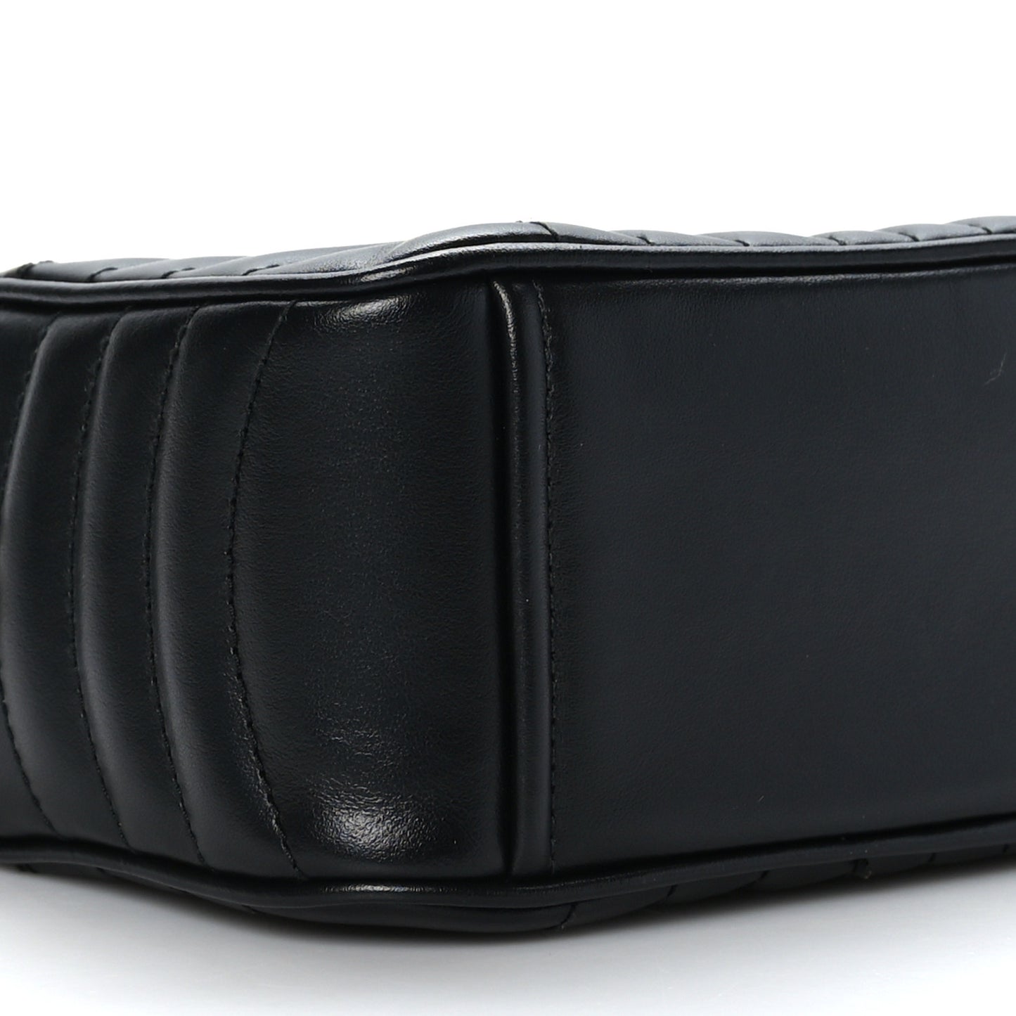 Soft Calfskin Diagramme Camera Bag Black