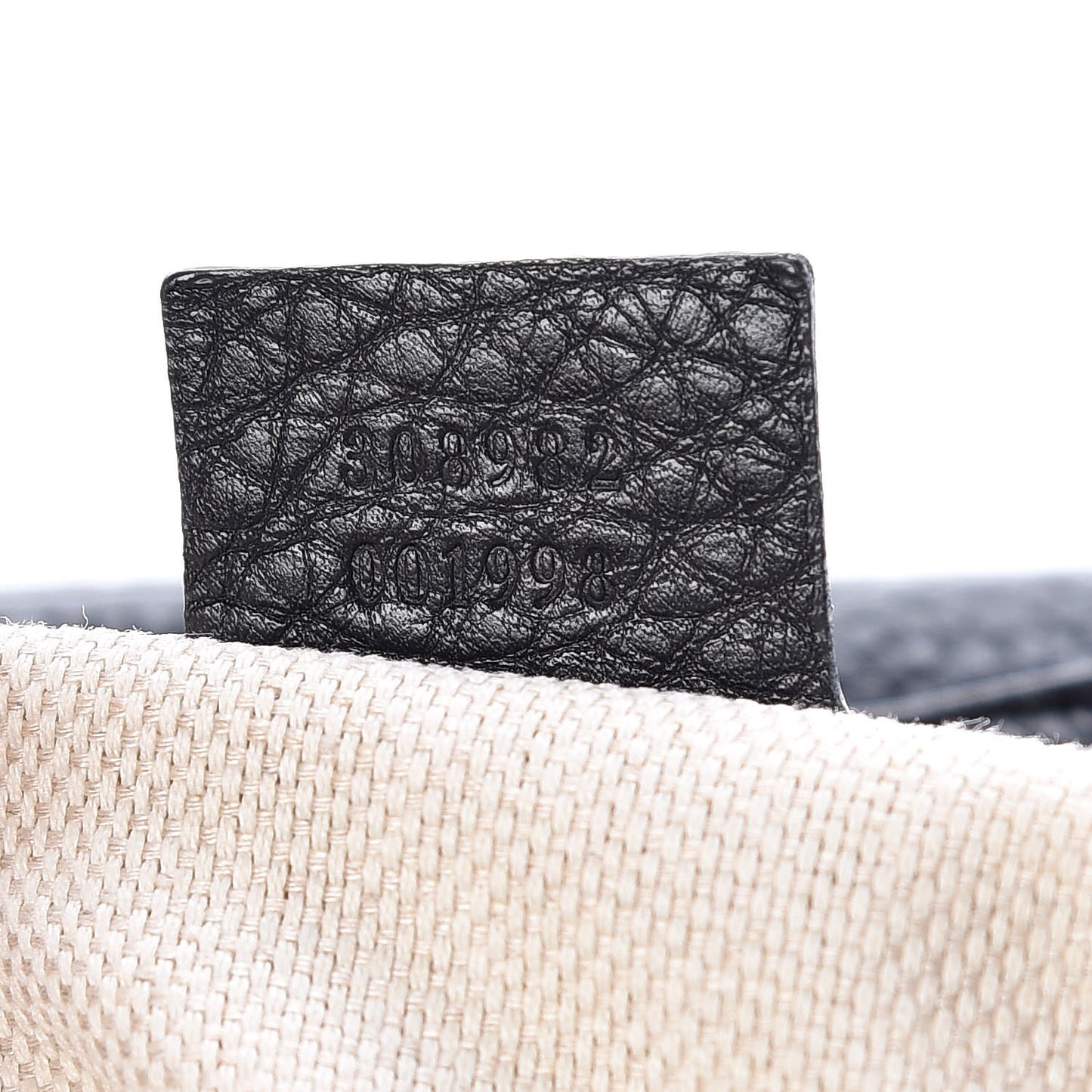 Pebbled Calfskin Medium Soho Chain Shoulder Bag Black