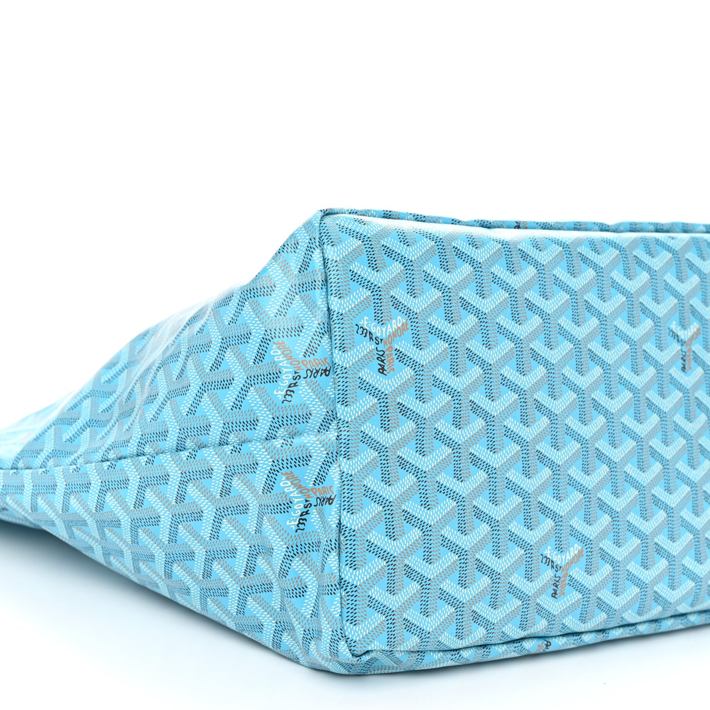 Goyardine Saint Louis GM Balise Beach Towel Set Turquoise