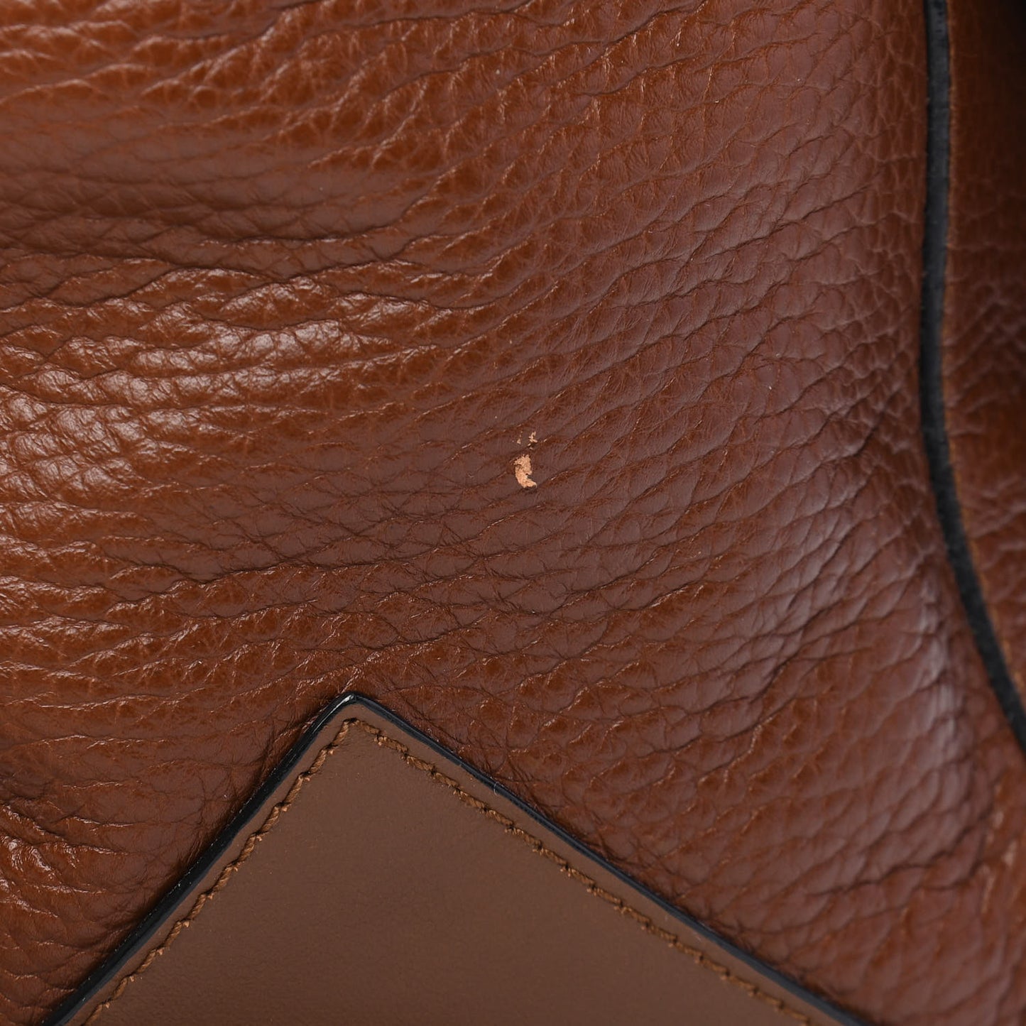Calfskin Large PS Courier Backpack Hazelnut