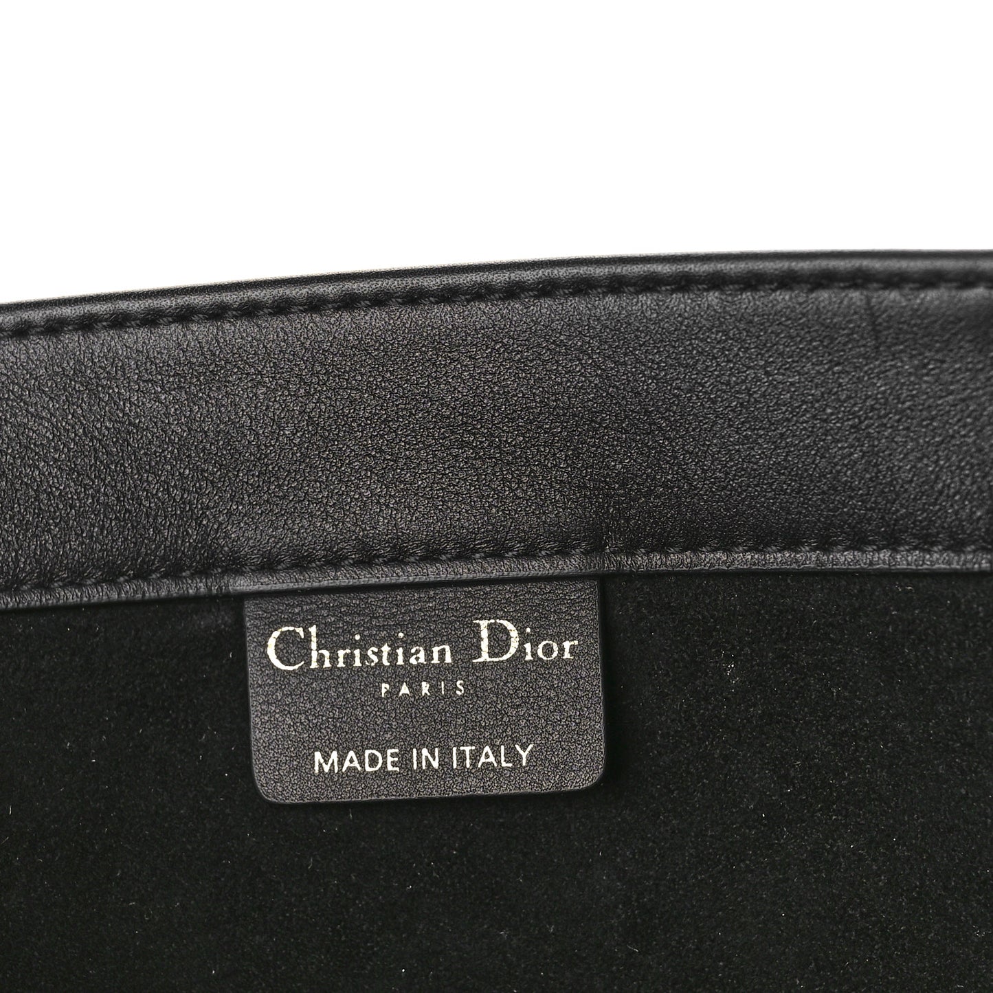 Calfskin Embossed Medium Book Tote Black