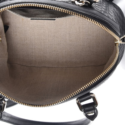 Gucci Microguccissima Mini Dome Bag Black 5 of 9
