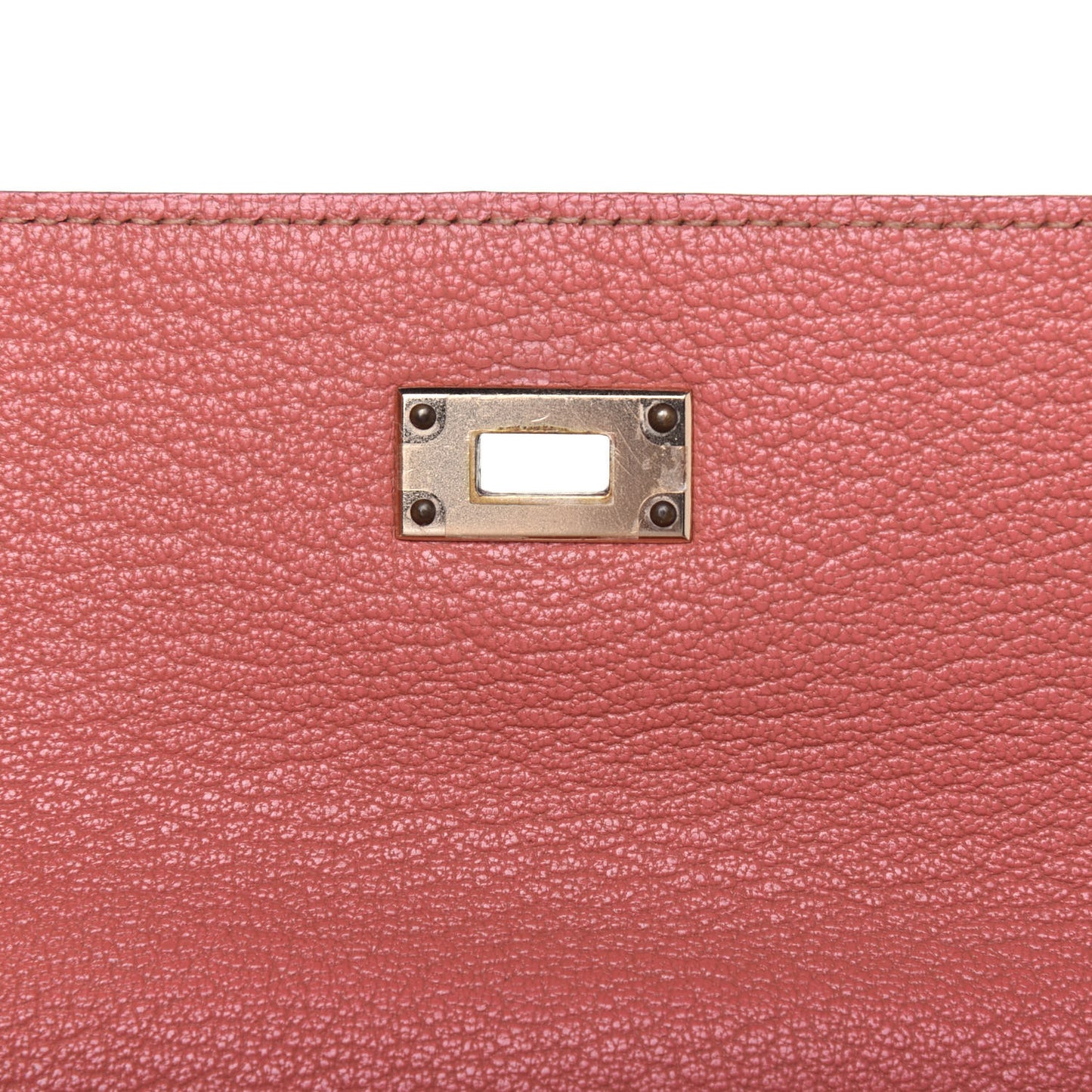 Chevre Mysore Kelly Longue Wallet Rose The