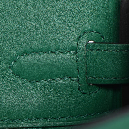 Hermes Swift Birkin 25 Vert Vertigo 12 of 40