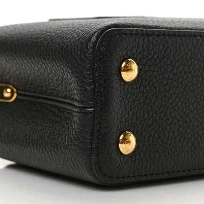 Louis Vuitton Taurillon Mini Capucines Black 7 of 8