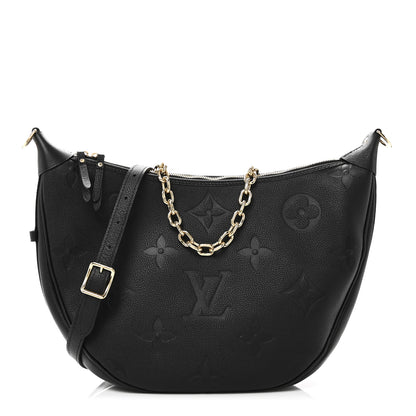 Louis Vuitton Empreinte Monogram Giant Loop Hobo Black 1 of 10