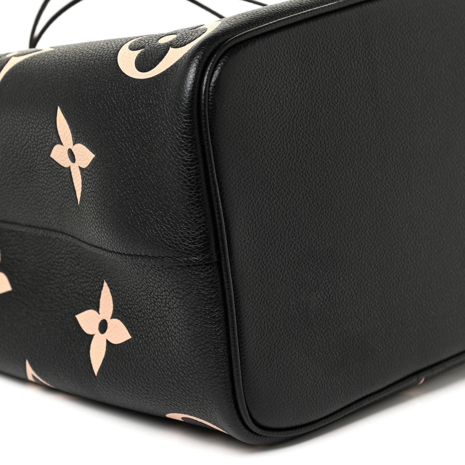 Louis Vuitton Empreinte Monogram Giant Neonoe MM Black Beige 9 of 11