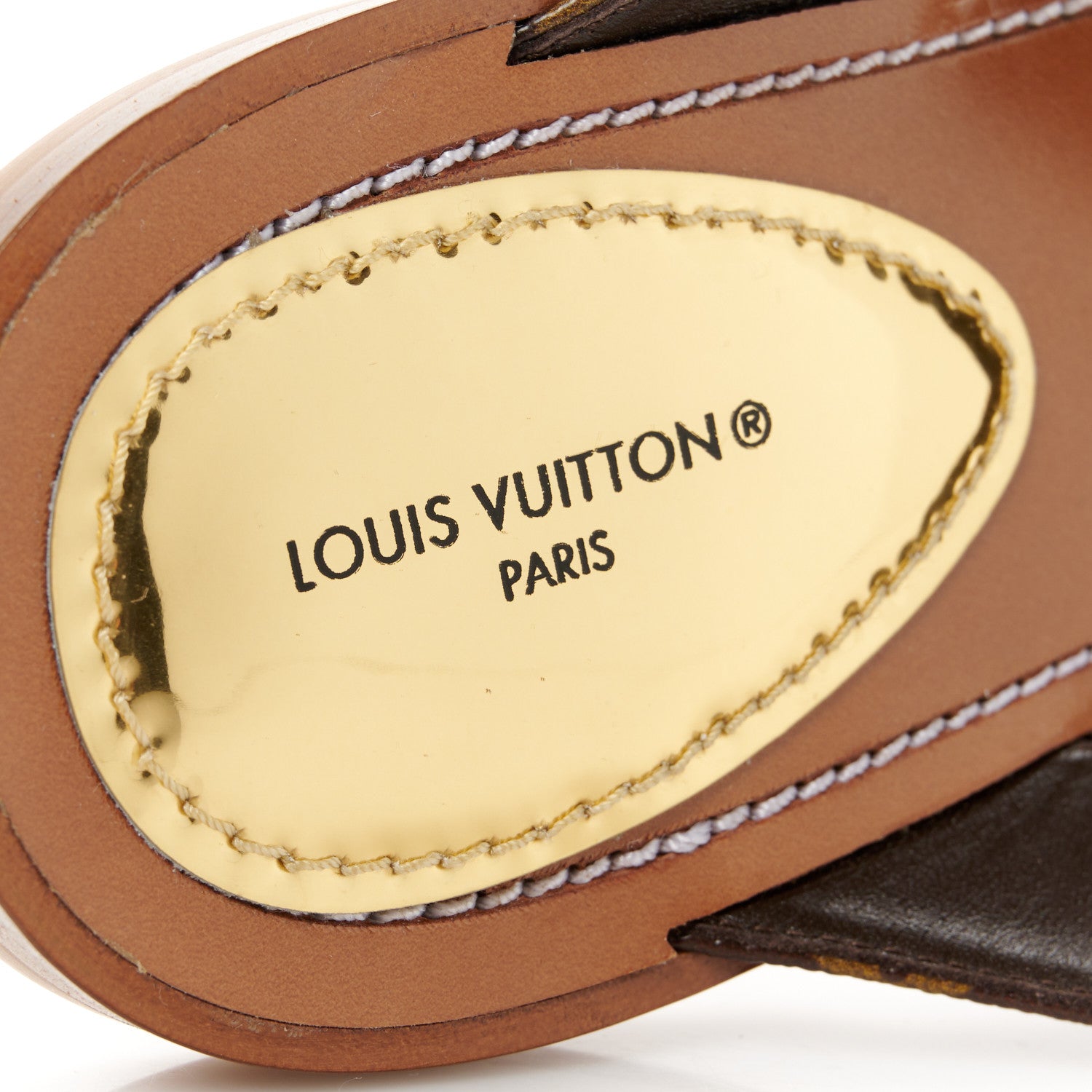 Louis Vuitton Monogram Sunny Flat Thong Sandals 40 Brown 7 of 8