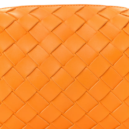 Bottega Veneta Nappa Intrecciato Mini Loop Camera Bag Tangerine 7 of 9