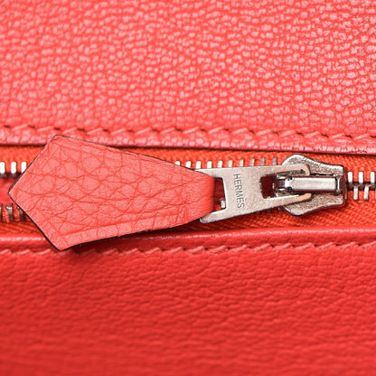 Hermes Togo Birkin 35 Rouge Pivoine 15 of 36