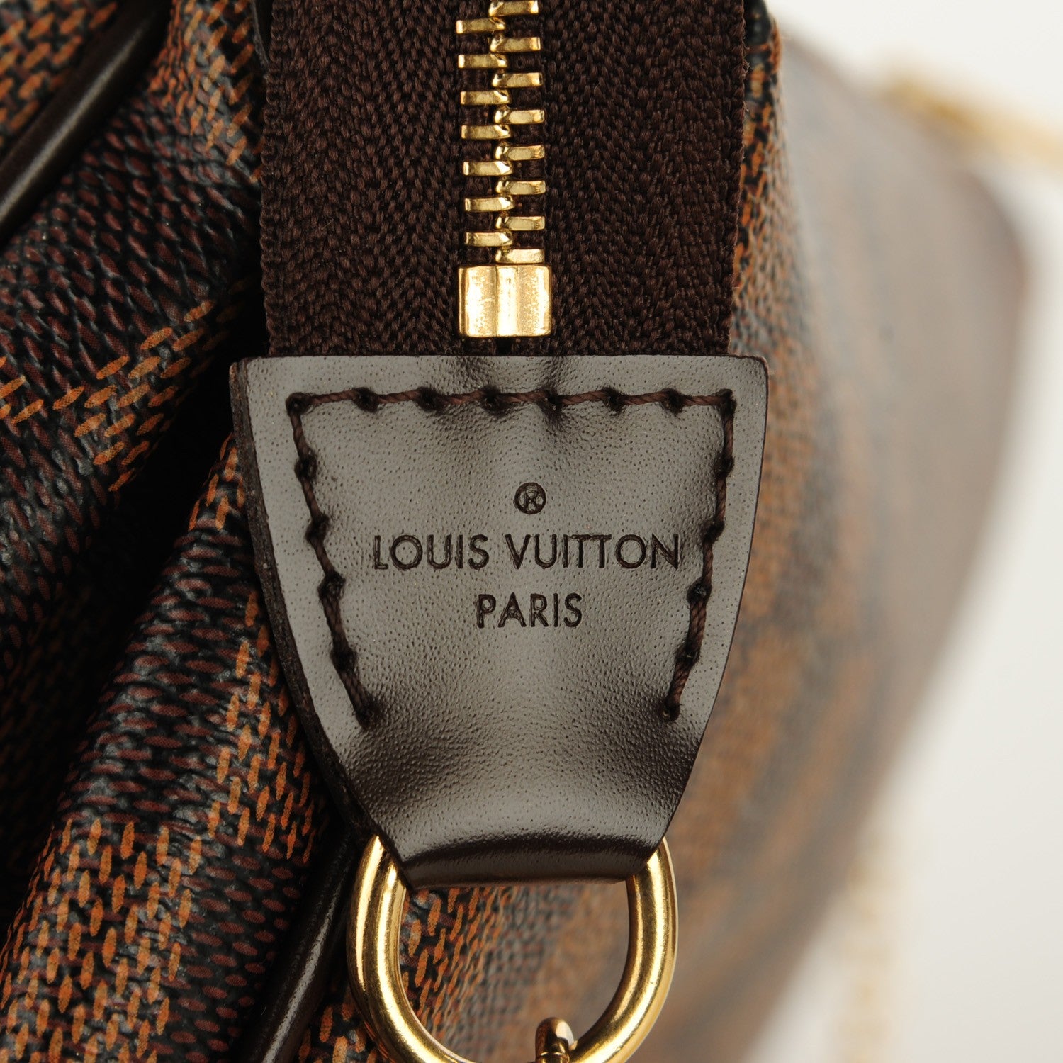 Louis Vuitton Damier Ebene Eva Clutch 5 of 6