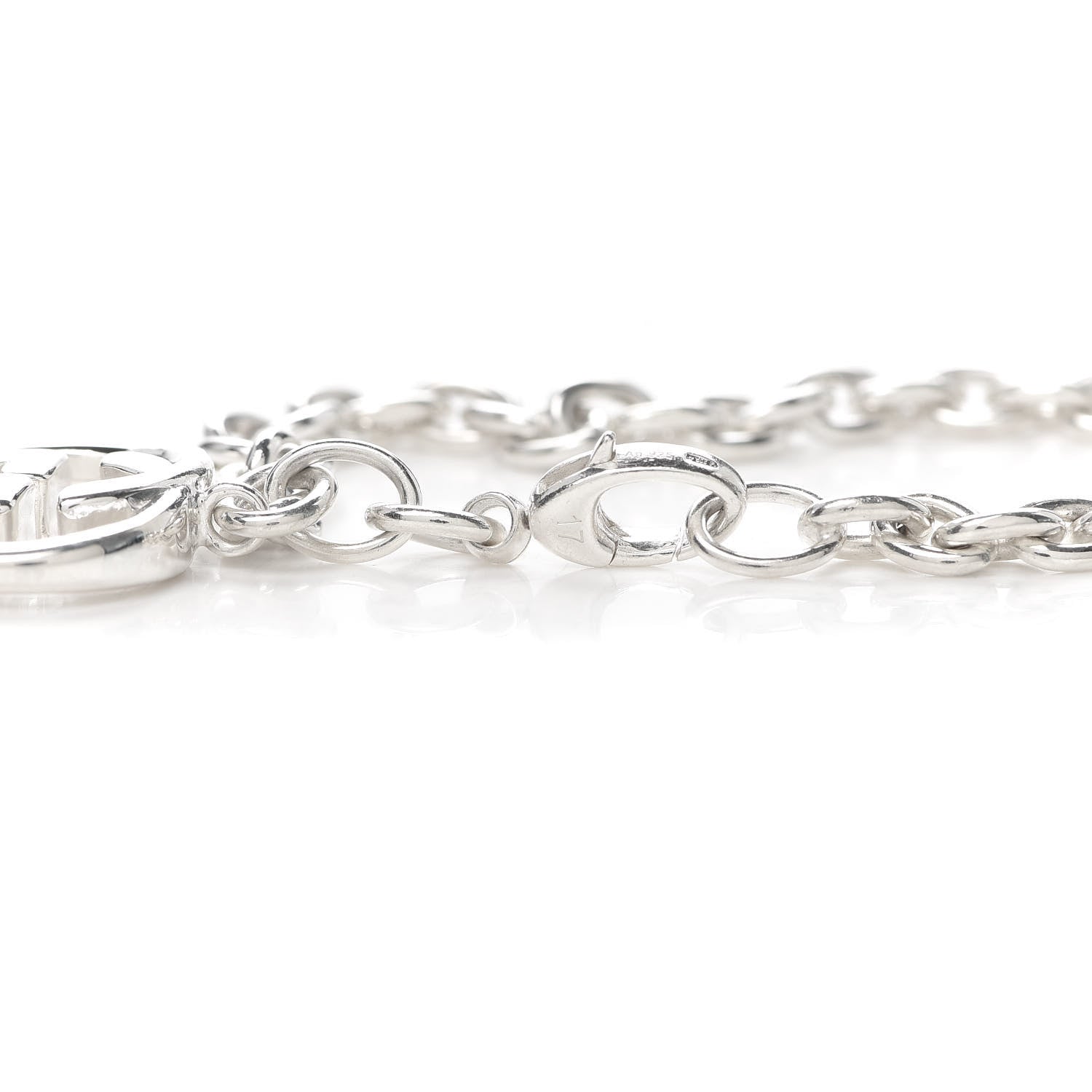 Gucci Sterling Silver Britt Charm Bracelet 5 of 5