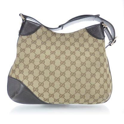 Gucci Monogram Hasler Shoulder Bag Ebony 3 of 10