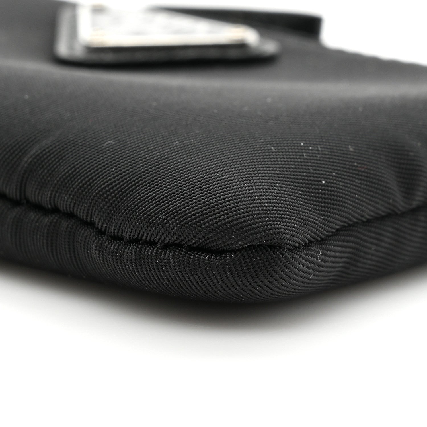 Prada Tessuto Nylon Key Pouch Black 7 of 8