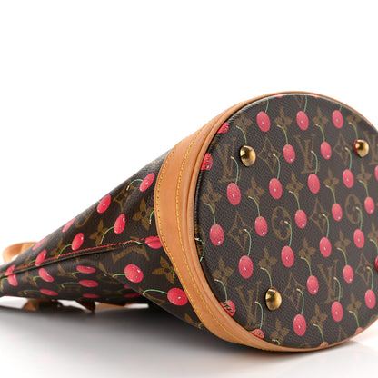 Louis Vuitton Monogram Cerises Bucket Bag 9 of 10
