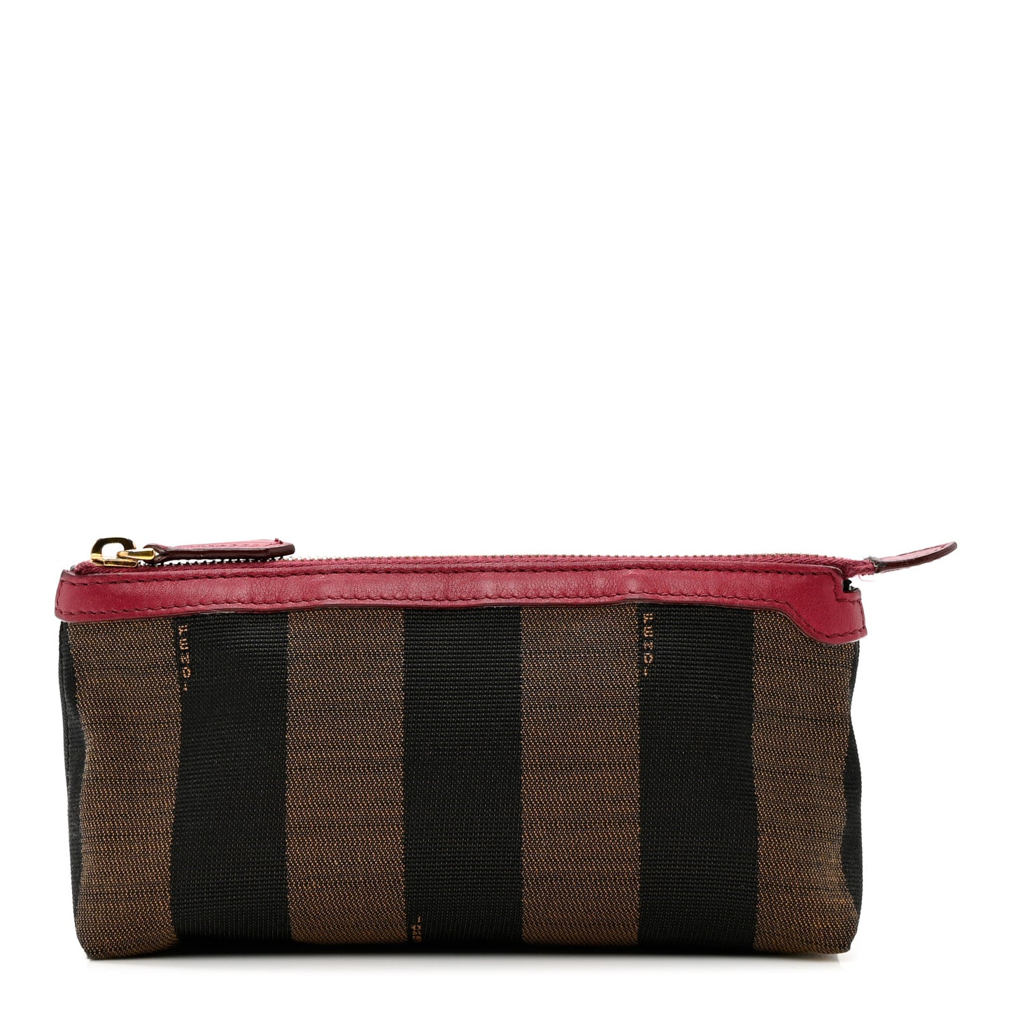Pequin Vitello Pouch Tobacco Amarena