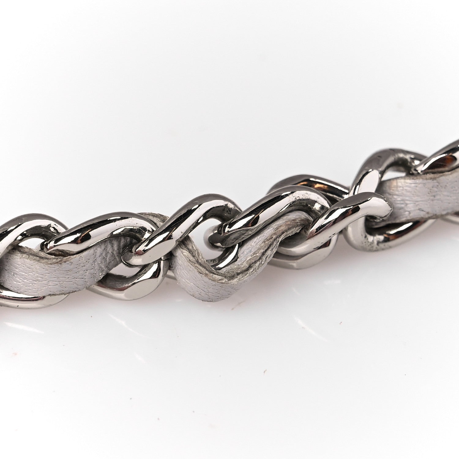 Chanel Lambskin Quilted Wallet On Chain WOC Grey 19 of 19