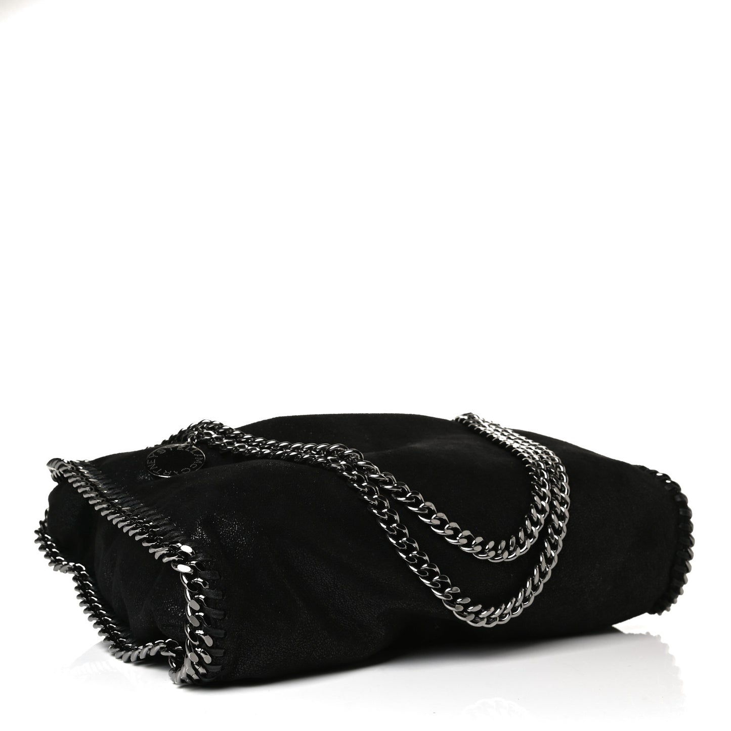 Shaggy Deer Small Falabella Tote Black