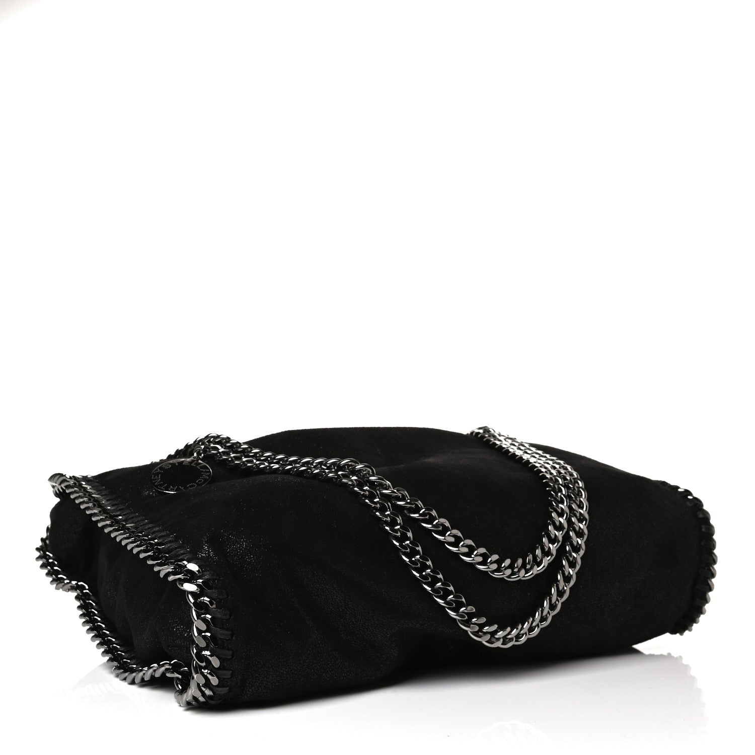 Stella McCartney Shaggy Deer Small Falabella Tote Black 4 of 14