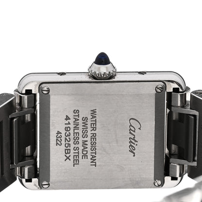 Cartier Stainless Steel 24mm Tank Solo Quartz Watch 4 of 5