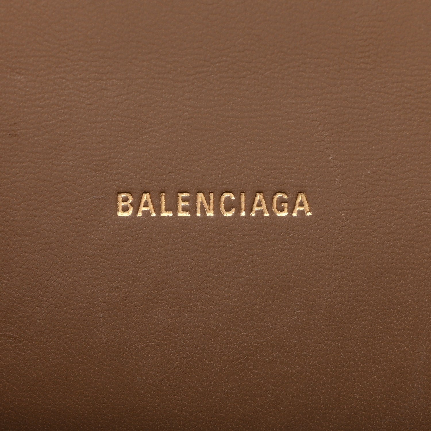 Balenciaga Coated Canvas BB Monogram Hourglass Top Handle Bag XS Beige Brown 6 of 11