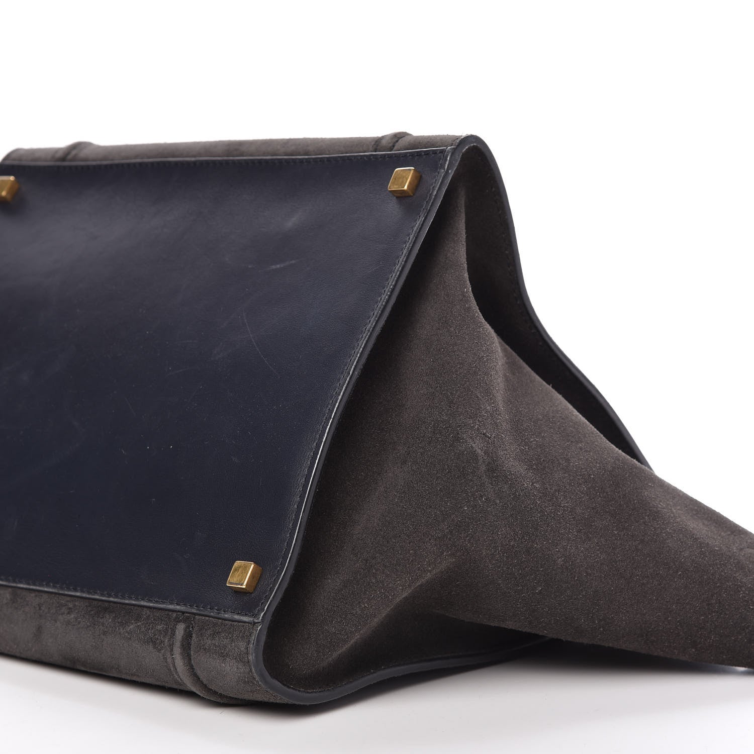 Celine Suede Medium Phantom Luggage Anthracite 7 of 11