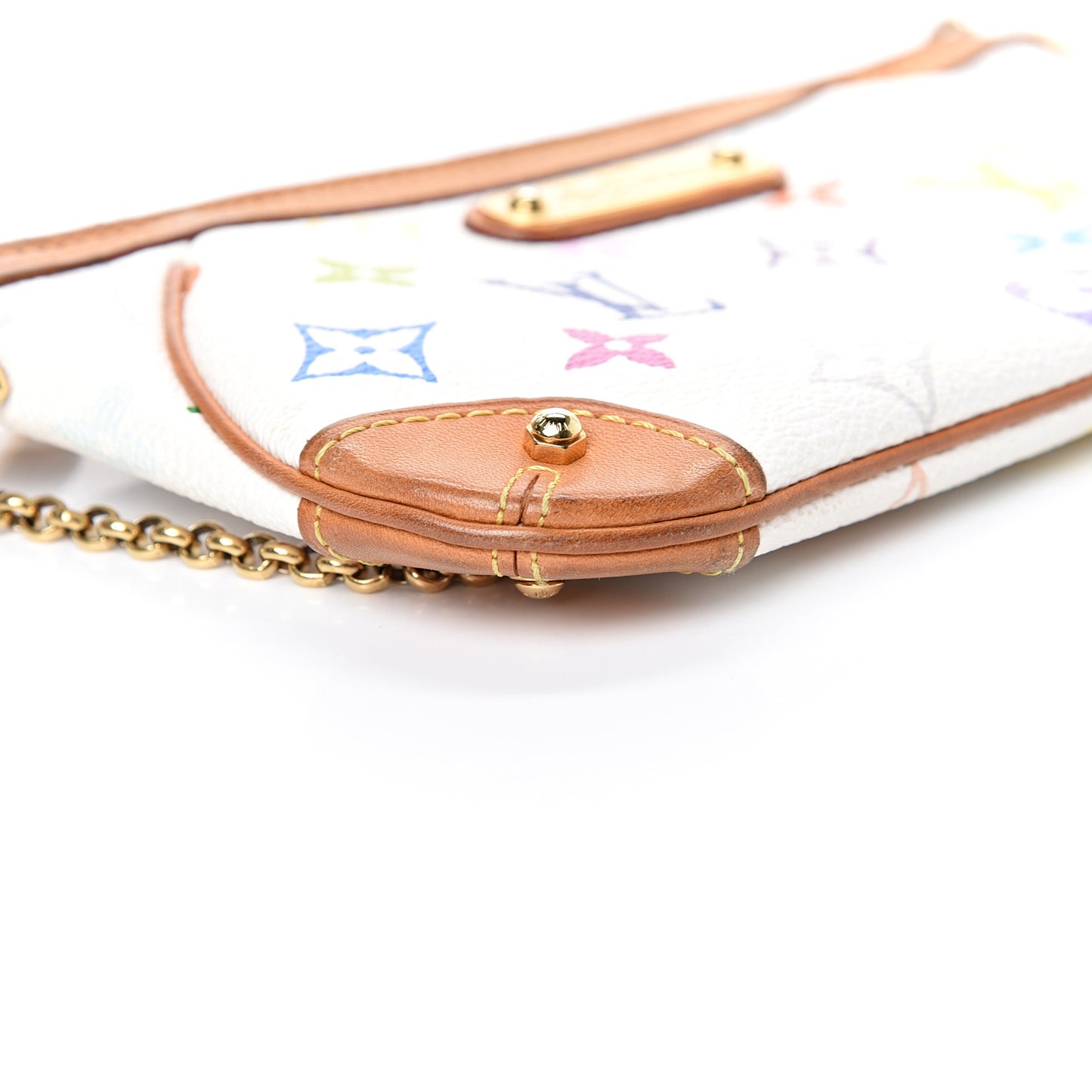 Monogram Multicolor Pochette Milla MM White