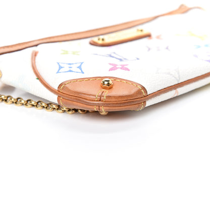 Louis Vuitton Monogram Multicolor Pochette Milla MM White 8 of 12