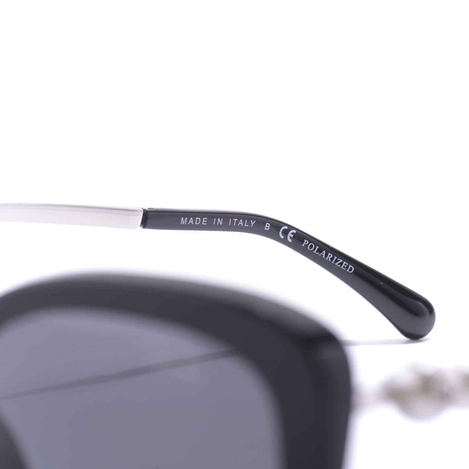 Chanel Polarized Pearl Sunglasses 5339-H Black 5 of 12