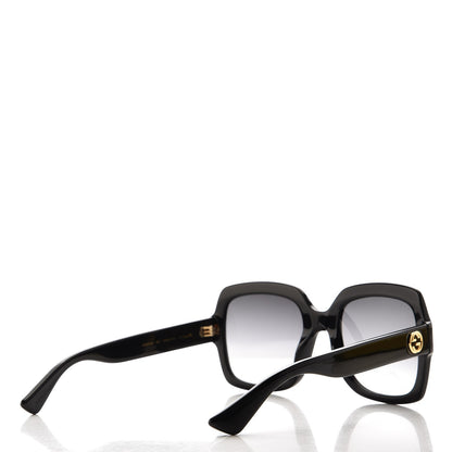 Gucci Oversize Square GG 0036S Sunglasses Black 4 of 8