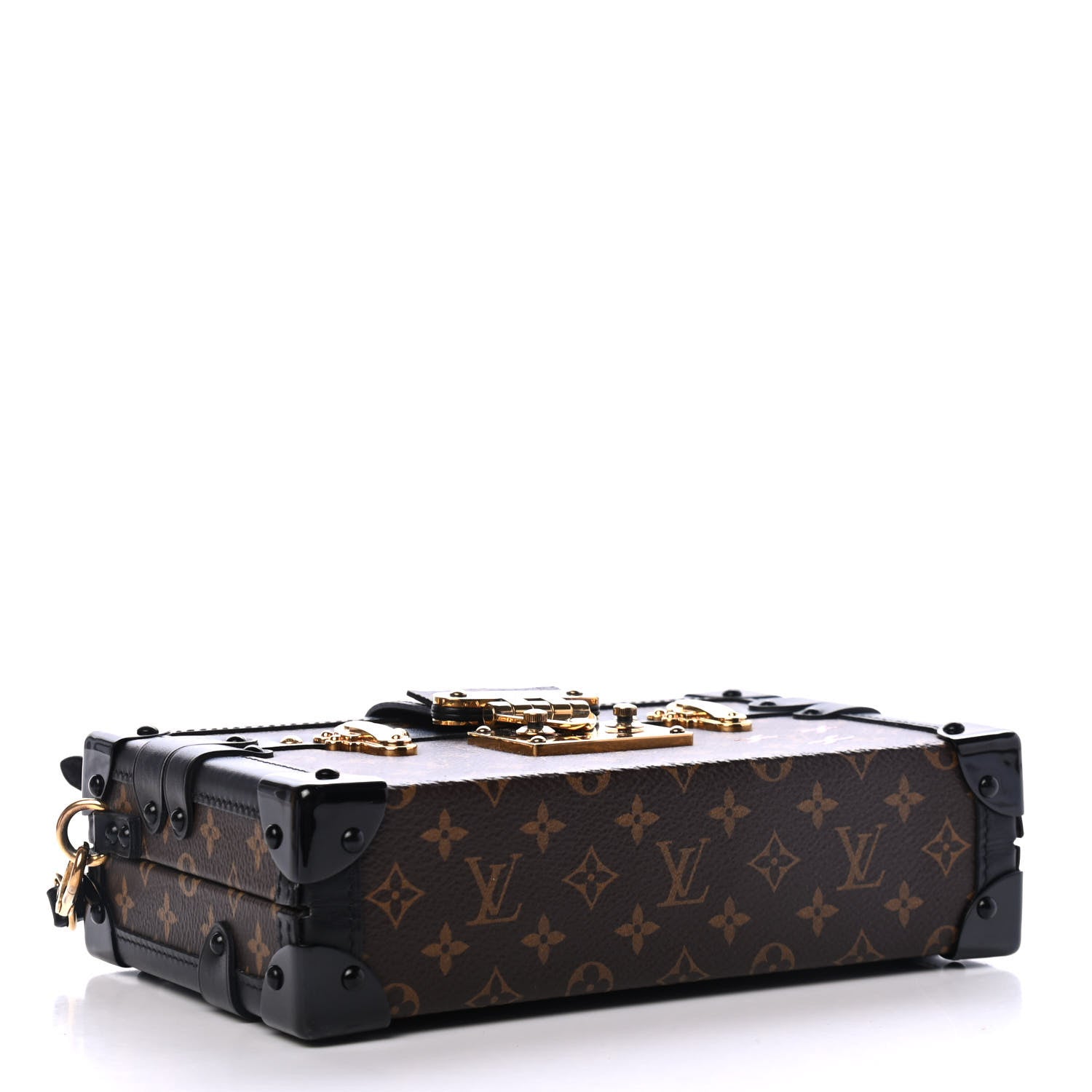 Louis Vuitton Monogram Petite Malle Black 3 of 4