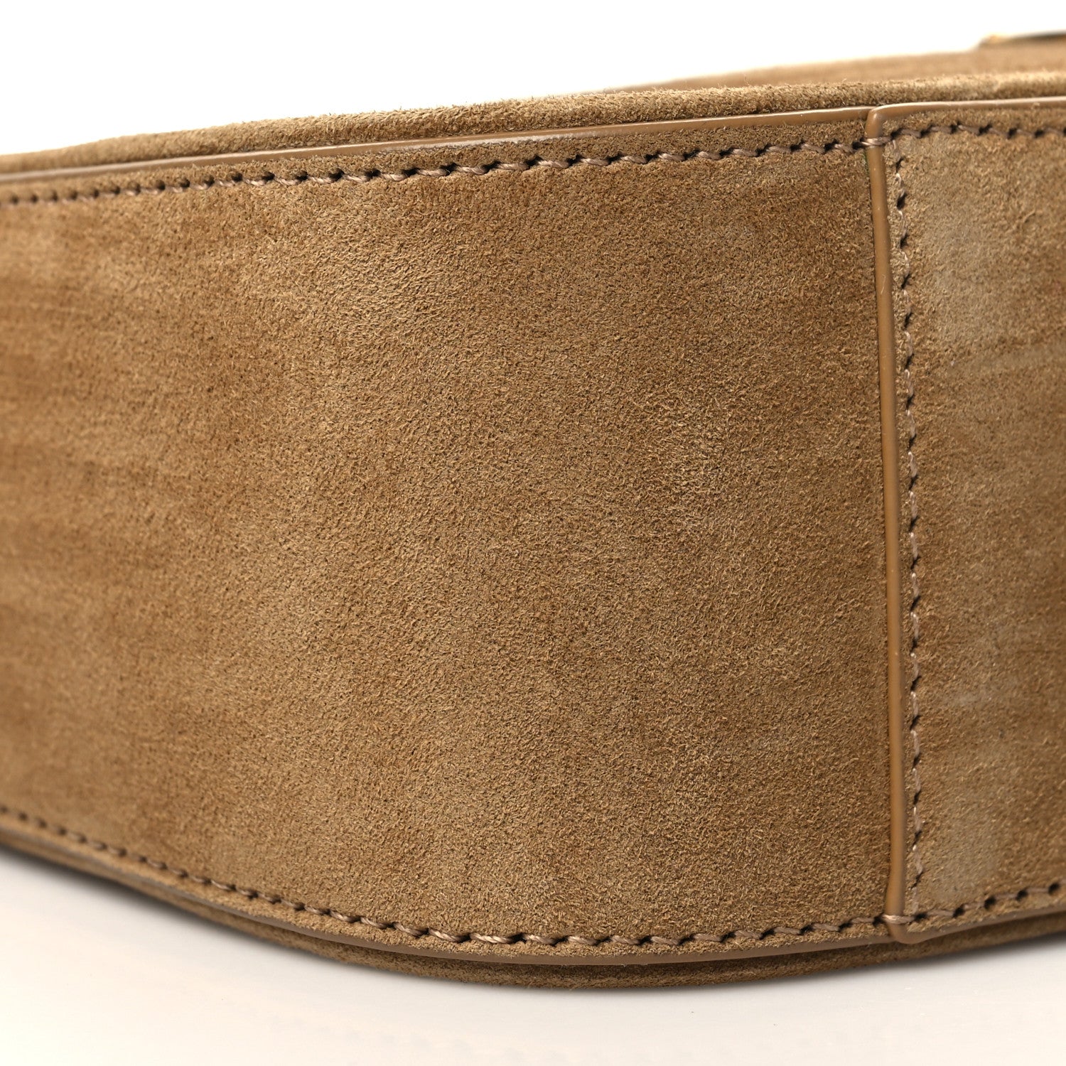 Saint Laurent Suede Calfskin Le 5 A 7 Hobo Beige 9 of 13