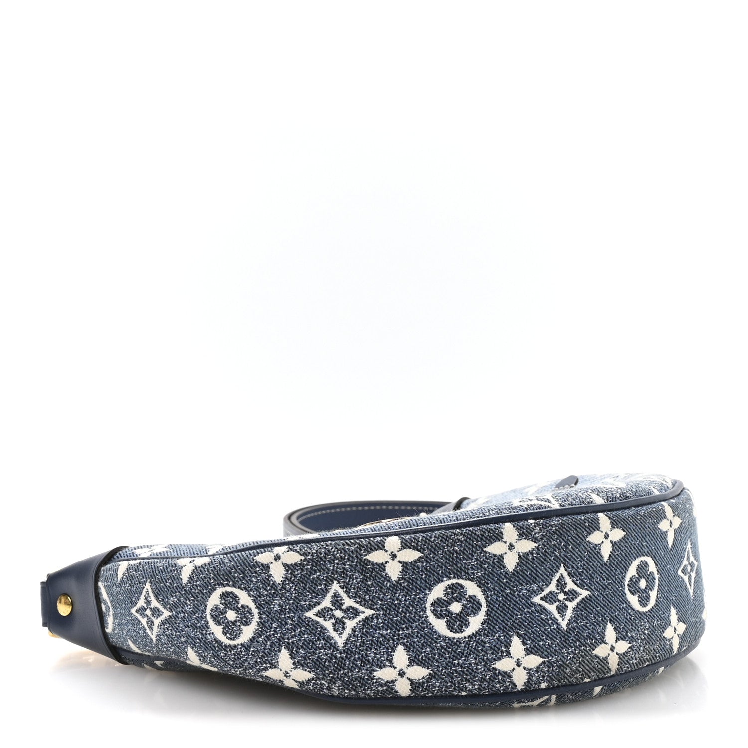 Louis Vuitton Monogram Jacquard Denim Loop Bleu 4 of 9