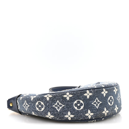 Louis Vuitton Monogram Jacquard Denim Loop Bleu 4 of 9