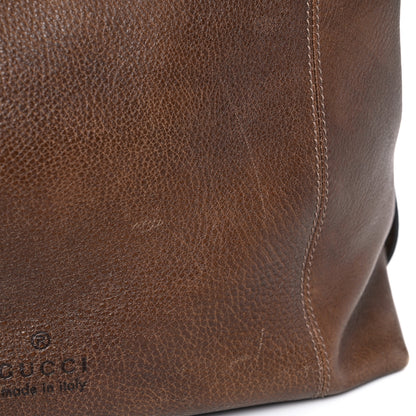 Gucci Calfskin Large Harness Hobo Maple Brown 21 of 32