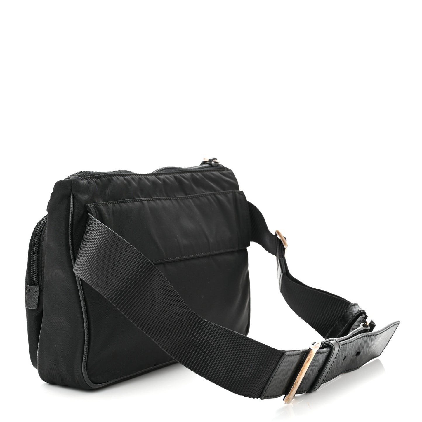 Tessuto Nylon Belt Bag Black